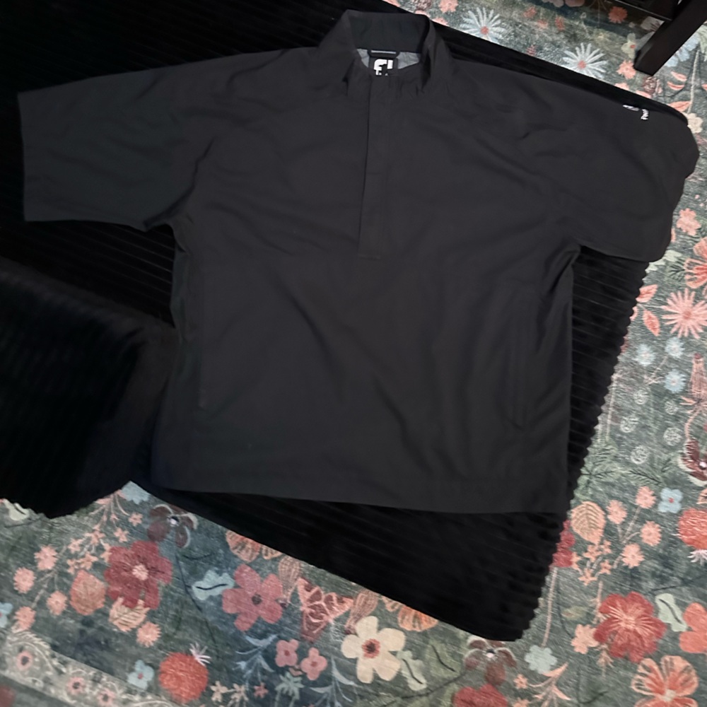 FootJoy Black Lightweight Shirt Jacket